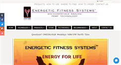 Desktop Screenshot of energeticfitness.com